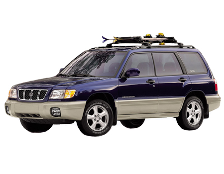 EVA автоковрики для Subaru Forester I (SF) 2000-2002 (сборка США) рестайлинг — subaru-forester-sf-usa-restyle